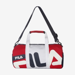 Fila Linear Big Logo Rollback - Miesten Muut Pussit - TummanPunainen | FI-31915